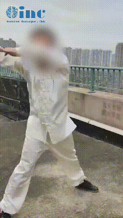 術(shù)后3年，顧先生發(fā)來打太極視頻。